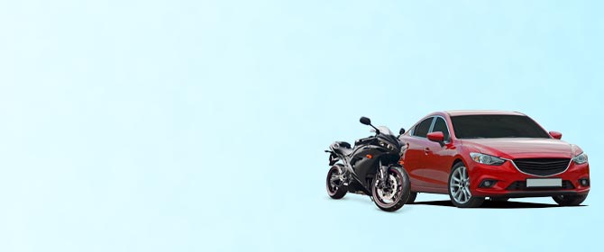 samochód i motocykl